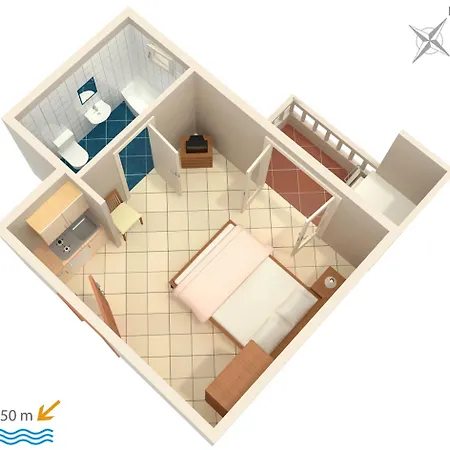 By The Sea Duce, - 5973 Apartment Omis